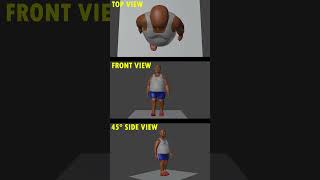 Lucas' walk cycle #animations #3danimation #behindthescenesvideo #blendercommunity