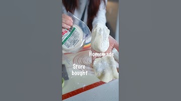 Homemade vs store bought dumpling wrappers, what is the difference? And how I wrap them !