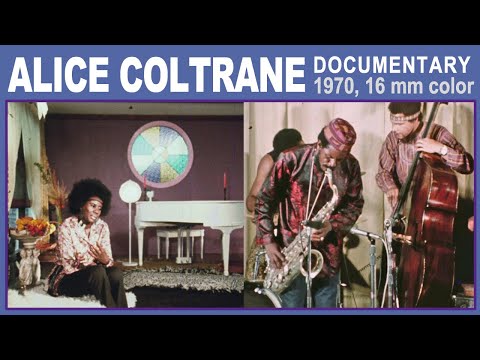 Alice Coltrane 16mm doc 1970 Black Journal rare