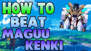 How To Easily Beat Maguu Kenki In Genshin Impact - Free To Play Friendly