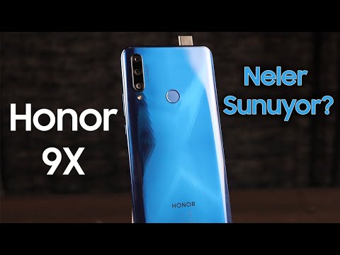 Video: Yeni Akıllı Telefon Honor 9X'in Incelemesi