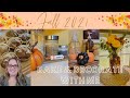 FALL Decorate &amp; Bake with Me 2021 | VEGAN Pumpkin Muffins | Leanne&#39;s Life