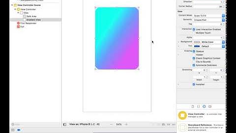 iOS Swift Custom Gradient View Controller