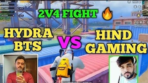 Hydra BTS + Hydra python vs Hind gaming + Hind soilder full fight in Georgopol 2 vs 4