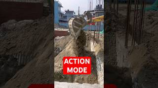 Precision Excavation: Team Bhargo on Site 🧱 #teambhargo #nepal #jcb