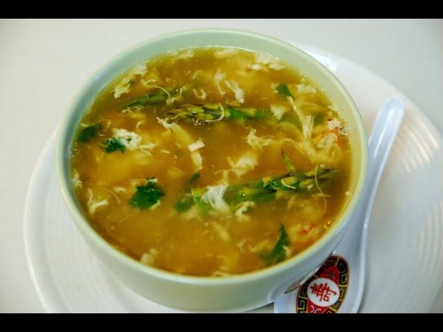 Crab Asparargus Soup: Authentic Chinese/Cantonese Cooking | HAPPY WOK