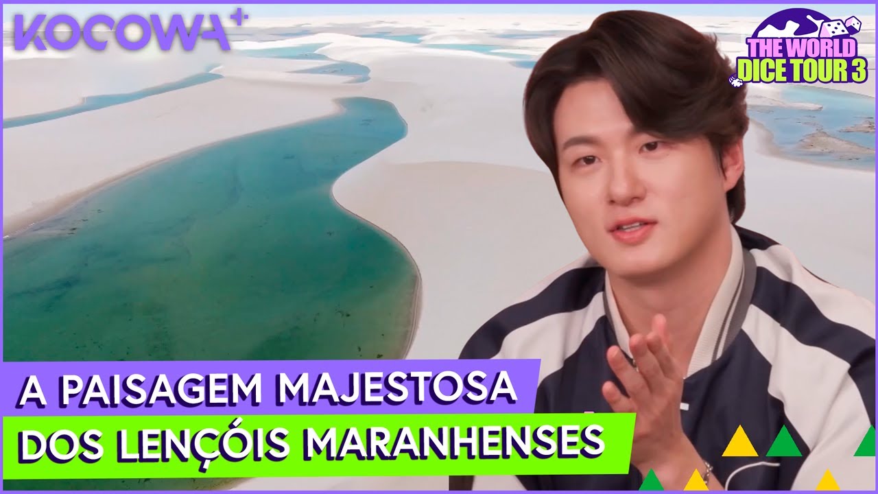 Seung Ho e Pani conhecem os Lençóis Maranhenses | Volta ao Mundo com Dados 3 Ep 15 | KOCOWA+ [PT-BR]