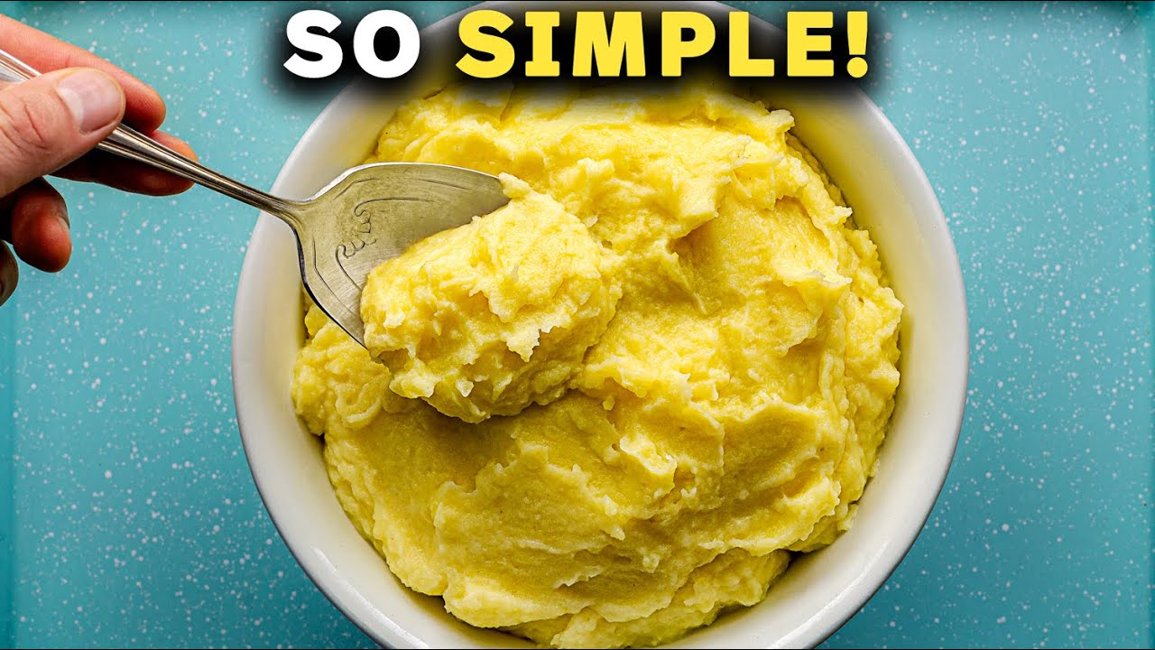 Easy Mashed Potatoes Recipe - YouTube