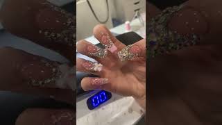bling bling bling nails #nails #trendy  #fashion  #art  #beauty