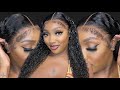 4C Curly Edges | Highlight 1B/27 Curly Wig ft . Hermosa Hair