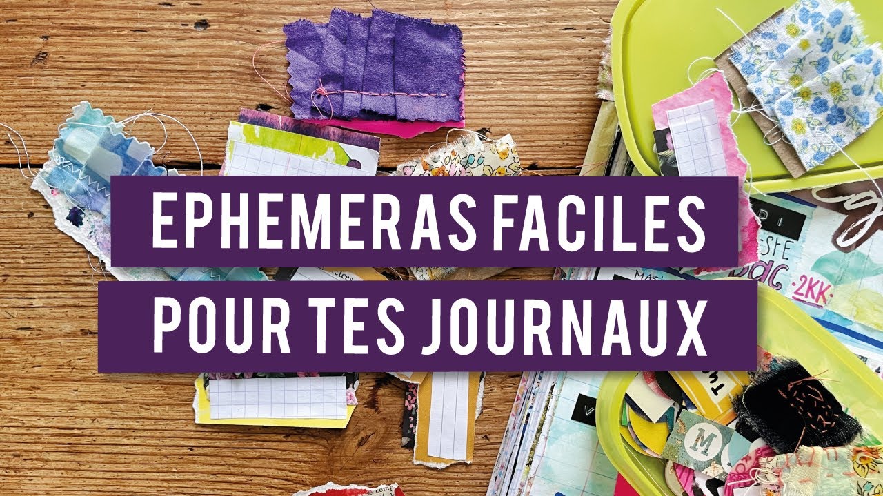 TUTO | Créer des éphèmeres pour ses journaux