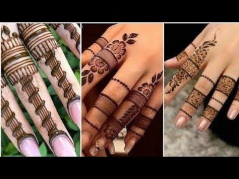 Latest Beautiful Mehndi Designs For Hand 21 Mehndi Designs For Hands Easy Youtube