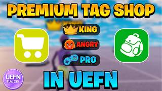 How To Make Premium Tag Shop Fortnite Creative/UEFN (2026)