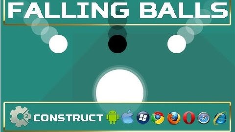 Falling Balls HTML5 Game Made With Construct 2 Engine