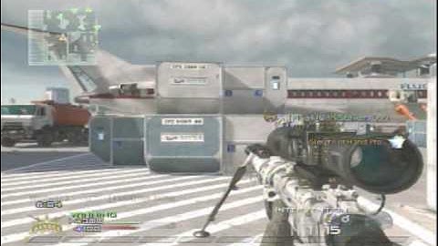 MW2 Quickscoping on Terminal w/ Commentary