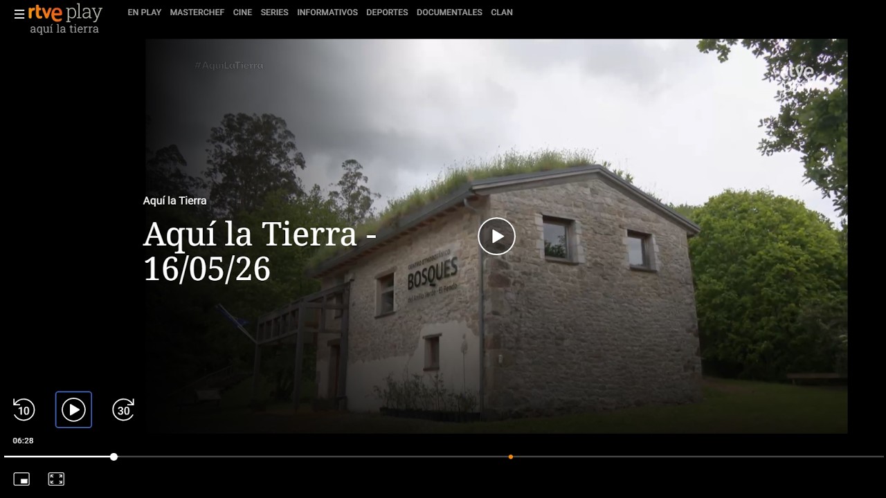 "AQUÍ LA TIERRA" VISITA EL VIVERO "EL PENDO" 📺