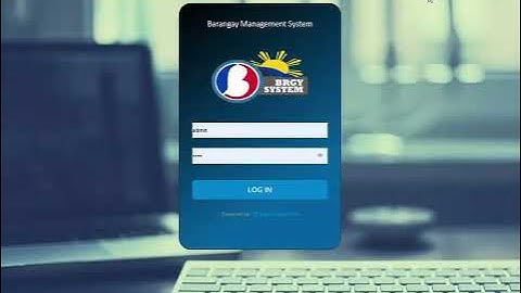 BARANGAY MANAGEMENT SYSTEM USING PHP MYSQL