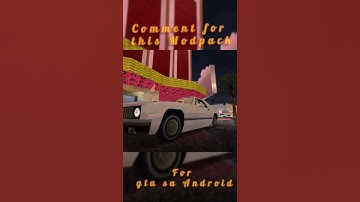 Gta🔥sa best graphic Modpack for gta sa Android ll gta sa ultra enb graphic Modpack #short