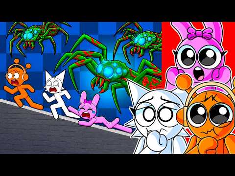 SPRUNKI BUDDIES Escape from the SPIDER: Survival Race