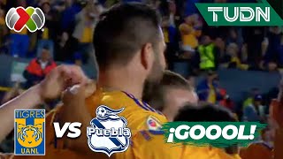 ¡GIGNAC ABRE EL MARCADOR DESDE LOS 11 PASOS!  | Tigres 1-0 Puebla | 4tos Final - AP2023 | TUDN