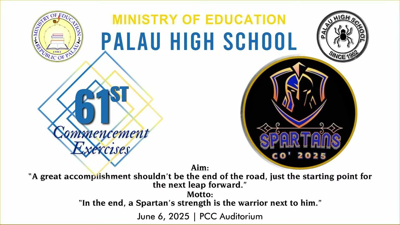 Palau High School 61st Commencement Exercises