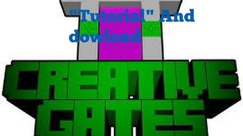Creative Gates Portal Plugin tutorial!