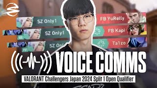 【SCARZ VOICE COMMS】難なく予選突破！！これが2024年のSCARZダァー！｜VALORANT Challengers Japan Split1 Open Qualifier