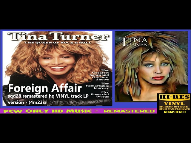 TINA TURNER foreign affair 貴重　限定品　CD Tina Turner - Foreign Affair - Amazon.com Music
