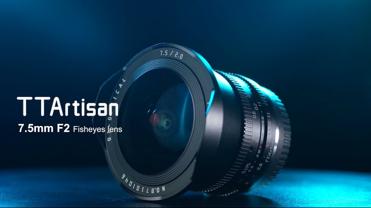 TTArtisanが7.5mm F/2.0を発売 - 150ドルのAPS-C魚眼レンズ