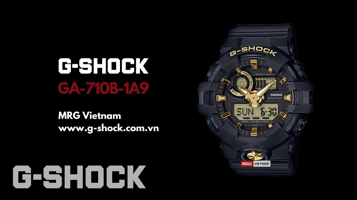 Đồng hồ g shock ga 710 giá bao nhiêu