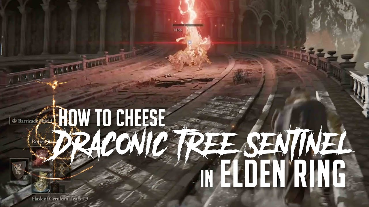 How to Cheese Draconic Tree Sentinel at Dragon Temple in