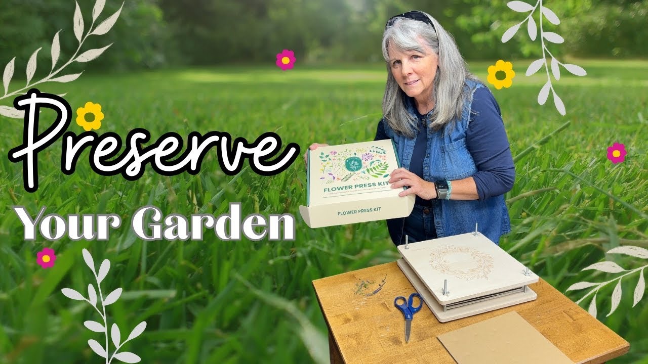 DIY: Pressing Flowers to Preserve Your Garden’s Beauty! 