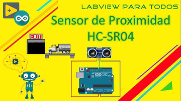 Sensor de Proximidad (HC-SR04) con LabVIEW y Arduino