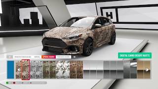 Forza Horizon 4 Demo | Focus RS Customization (Part 2)