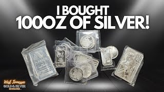 Over 100oz #Silver Comes Into The #coins Store!