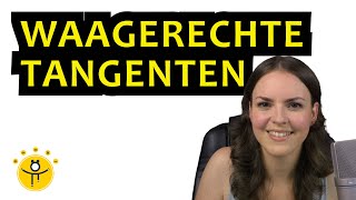 Waagerechte TANGENTE einer Funktion – Punkt bestimmen