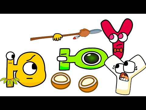 Russian Alphabet Lore Ю Vs Ukrainian Alphabet Lore Ю Vs Spanish Alphabet Lore Y Animation