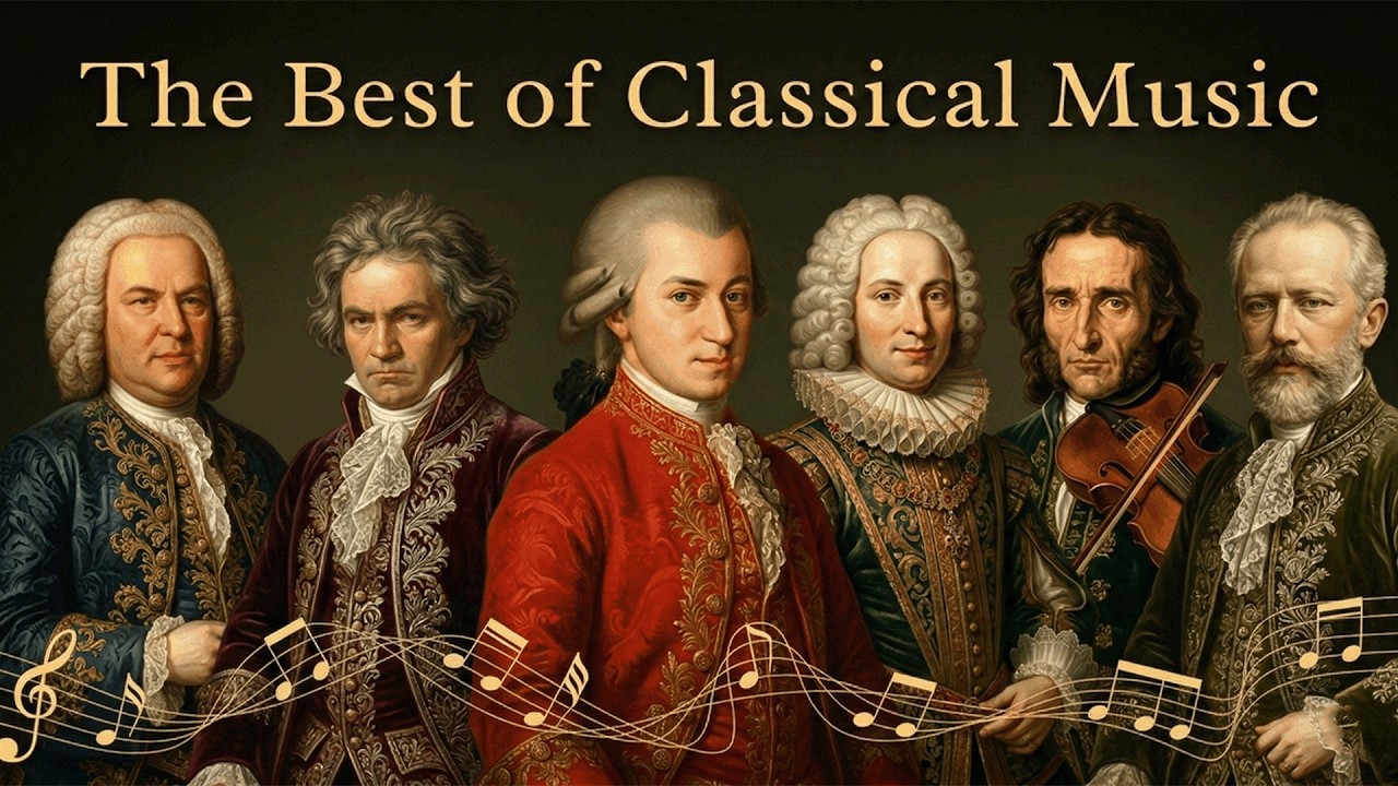 Лучшие образцы классической музыки, которые стоит послушать хотя бы раз в жизни 🌟 Моцарт, Вивальди,