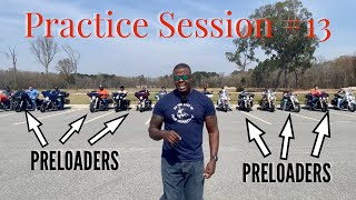 Practice Session #13 - Advanced Slow Speed Motorcycle Riding Skills