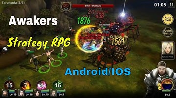 Awakers: The Arcane Force gameplay: Fun Strategy RPG (Android/IOS)