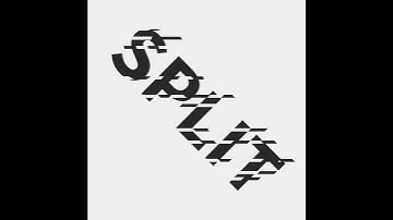 Split font. openframeworks