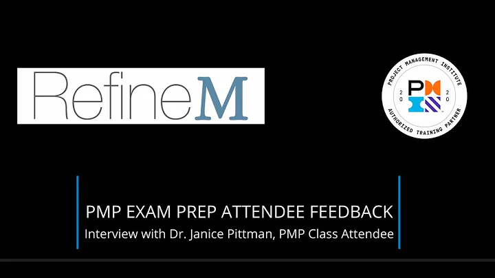 RefineM Interview with Dr. Janice Pittman, PMP