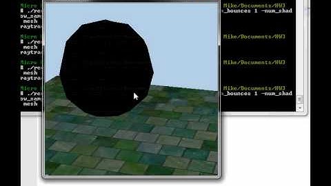 Raytracing Demonstration