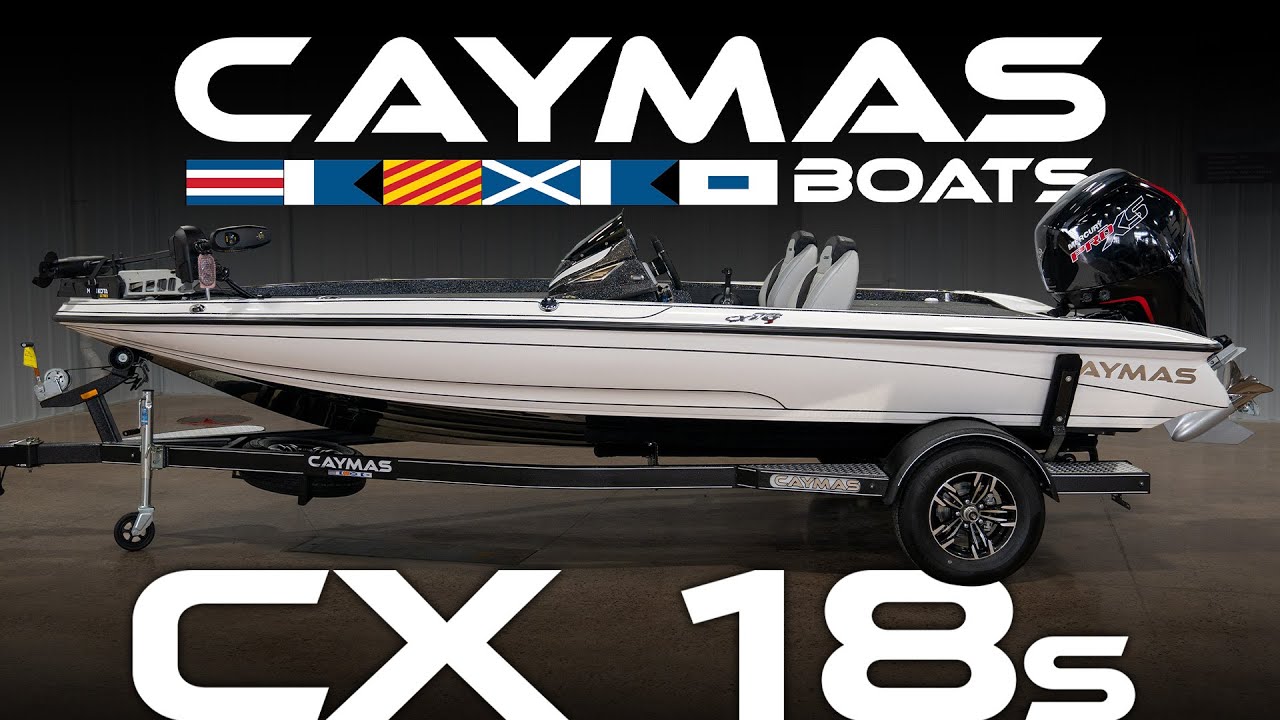 Caymas Boats CX18s Fiberglass Tournament Bass Boat YouTube