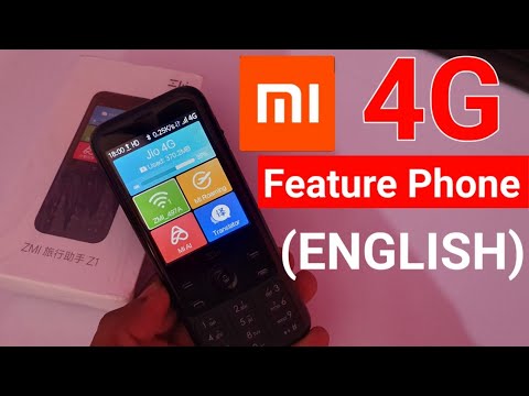Video Xiaomi ZMI Z1 4G Feature Phone English Language - youtube