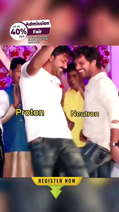 🤣🕺Proton 🕺Neutron 🕺Electron @VedPrepChemAcademy #chemistryshorts #chemistrymemes #vedprep