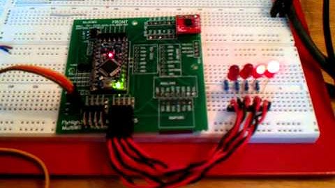 MultiWii v1.8 - LED test 1