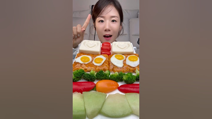 한판만 오늘 먹는 라면은? #asmr