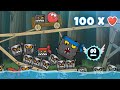 Red Ball 4 New Update Red Ball Vs 100 Boxes In EPIC Jungle Challenge 