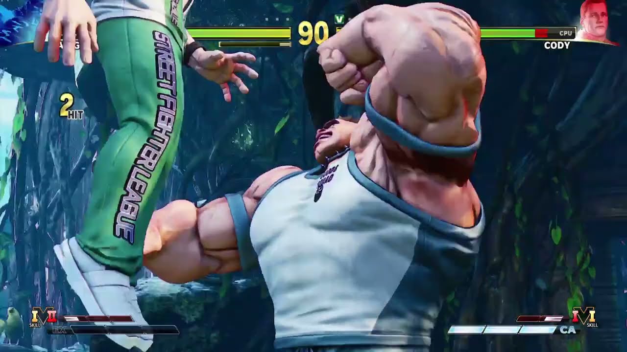 STREET FIGHTER V Abigail vs Cody